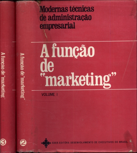 A Função de Marketing     (2 Volumes)
