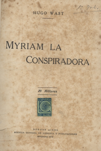 Myriam la Conspiradora vol 1