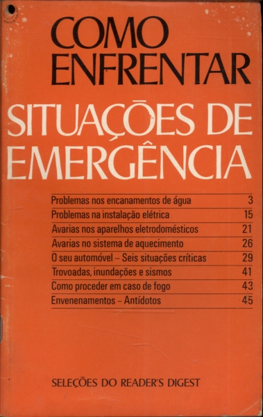 Como Enfrentar Situações de Emergência