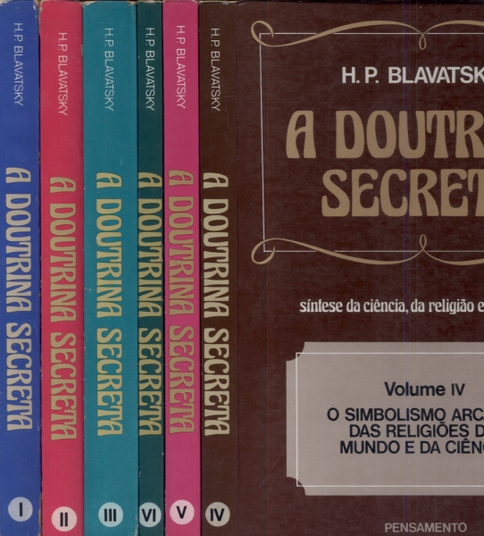 A Doutrina Secreta (em 6 Volumes)
