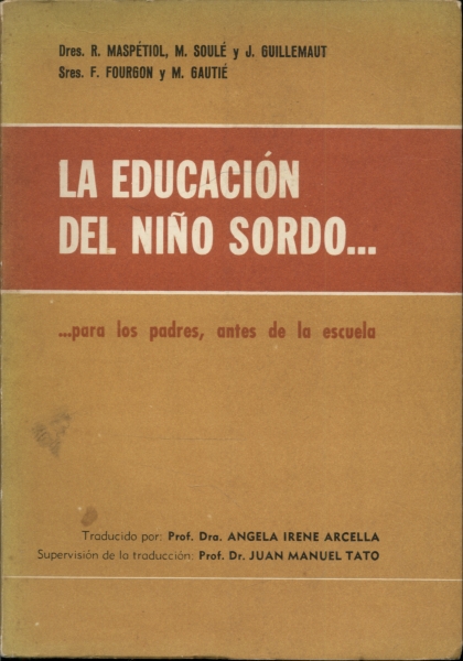 La Educación Del Niño Sordo