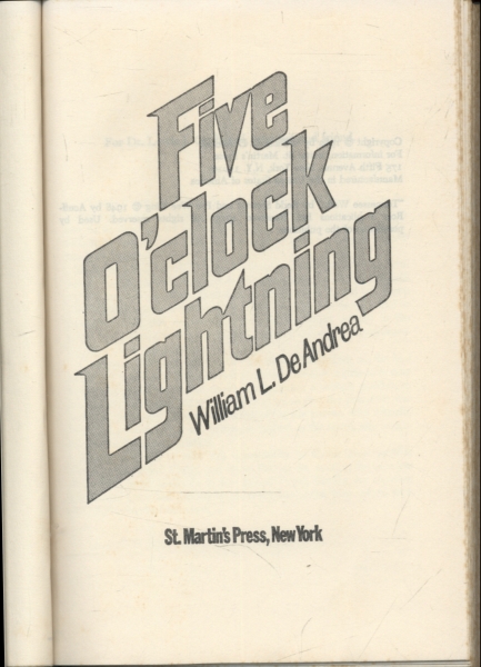 Five O'clock Lightning