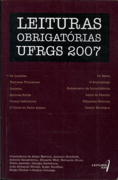 Leituras Obrigatórias Ufrgs 2007