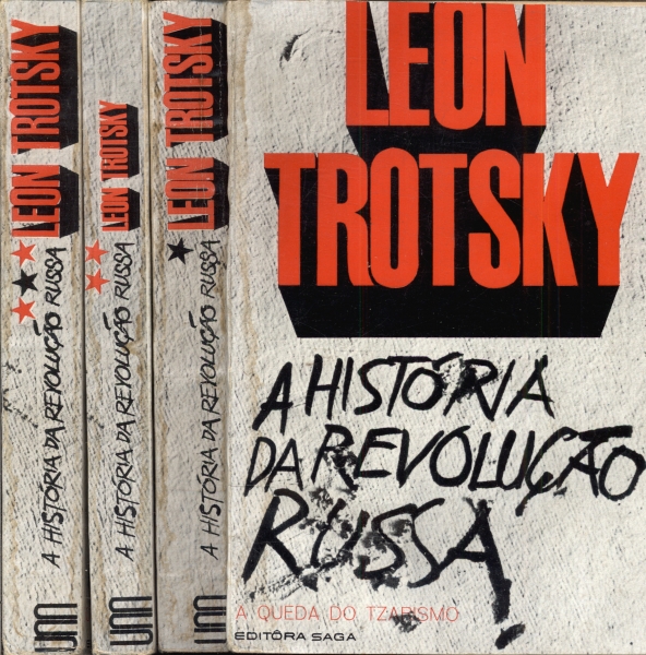 Leon Trotsky A História Da Revolução Russa (Em 3 Volumes)