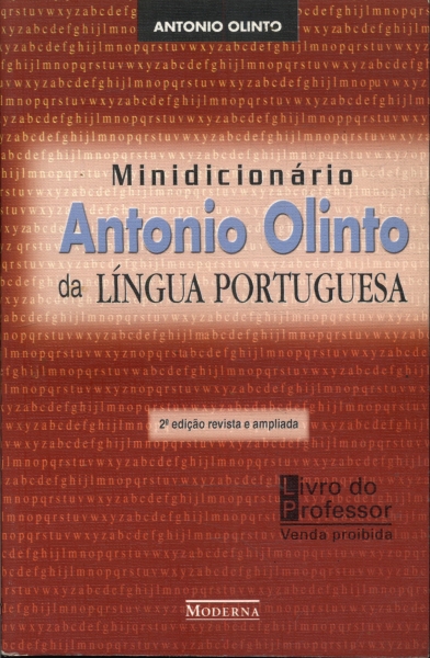 Minidicionário Antônio Olinto da Língua Portuguesa