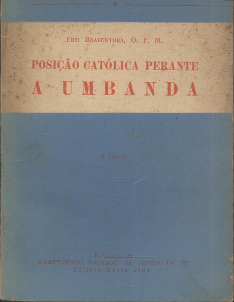 Posição Católica Perante a Umbanda