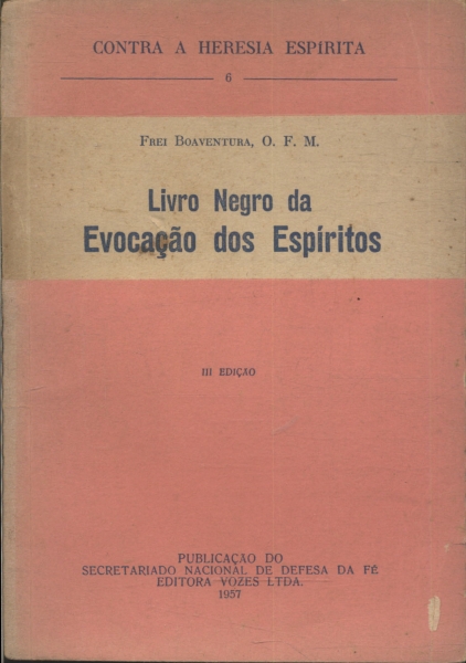 Livro negro da Evocação dos Espíritos