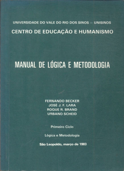 Manual de Lógica e Metodologia