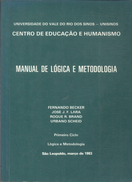 Manual de Lógica e Metodologia