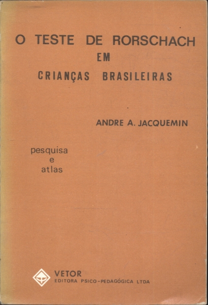 Teste de Rorschach em crianças brasileiras