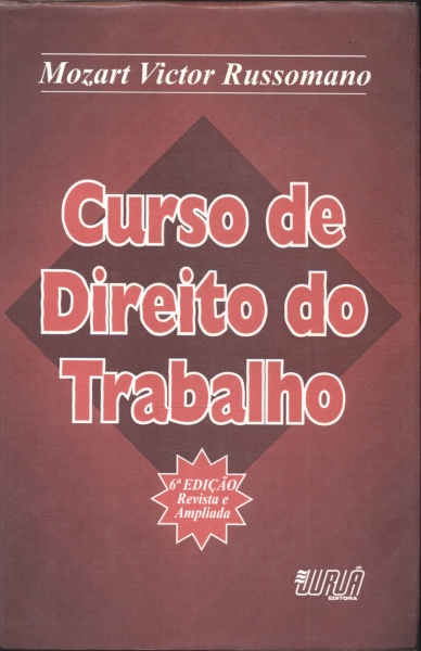 Curso de Direito do Trabalho