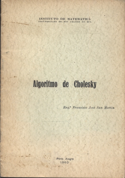 Algoritmo de Cholesky