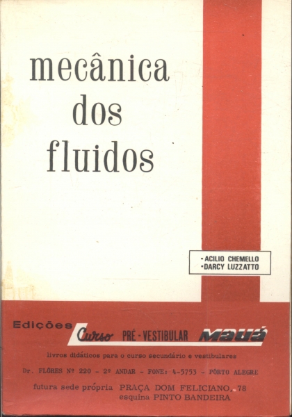 Mecânica dos Fluidos