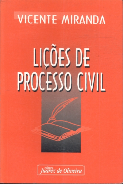 Lições de processo civil