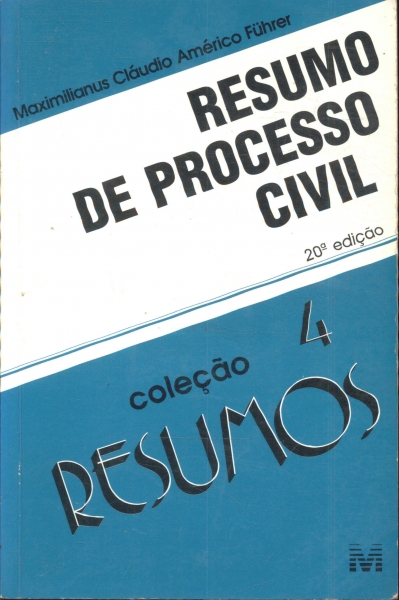 Resumo de Processo Civil