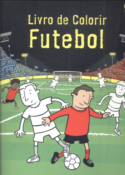 Livro De Colorir Futebol