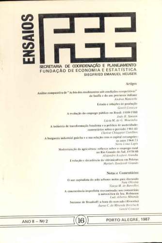 O GOVERNO JOÃO GOULART: AS LUTAS SOCIAIS NO BRASIL (1961 - 1964)
