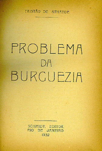 PROBLEMA DA BURGUESIA