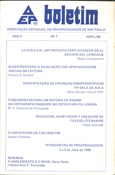 PROFESSOR E PSICOLOGIA APLICADA NA ESCOLA