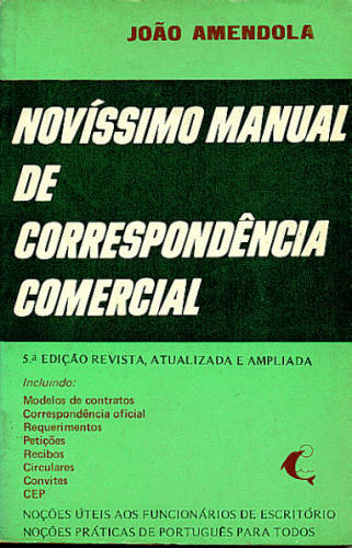 NOVÍSSIMO MANUAL DE CORRESPONDÊNCIA COMERCIAL