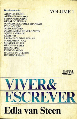 VIVER E ESCREVER (VOL. 1)