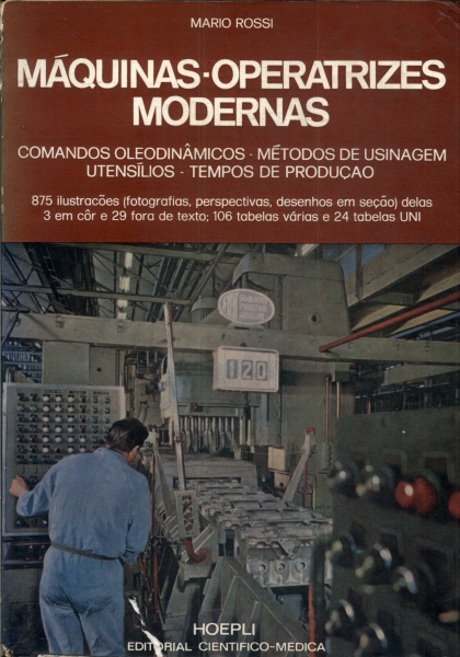 Máquinas-operatrizes Modernas (em 2 Volumes)