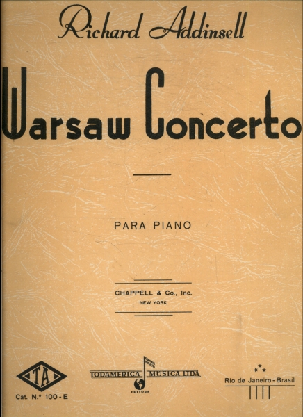 Warsaw Concerto Para Piano