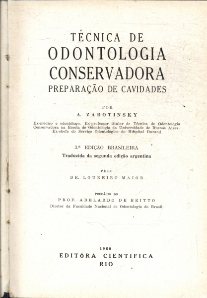 Técnica De Odontologia Conservadora