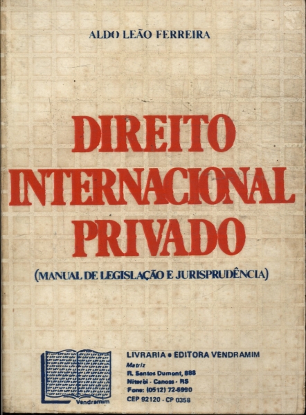 Direito Internacional Privado