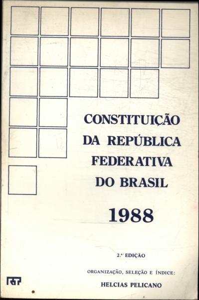 Constituição Da República Federativa Do Brasil 1988