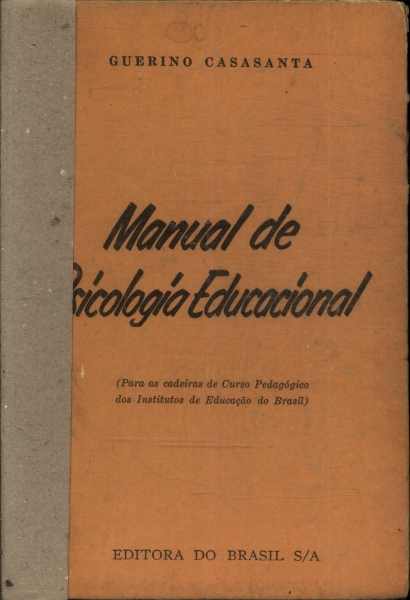 Manual De Psicologia Educacional