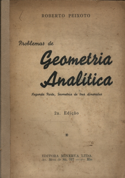 Problemas De Geometria Analítica Vol. 2