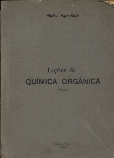 Lições De Química Orgânica Vol. 2