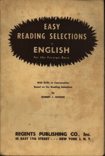 Easy Reading Selections In English