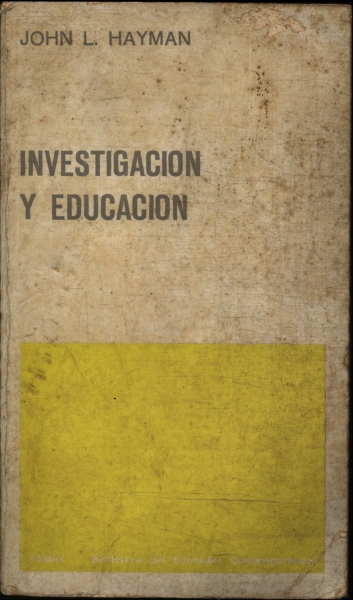 Investigacion Y Educacion