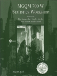 Mcqm 700 W: Statistics Workshop