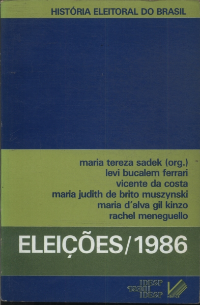 História Eleitoral Do Brasil: Eleições - 1986