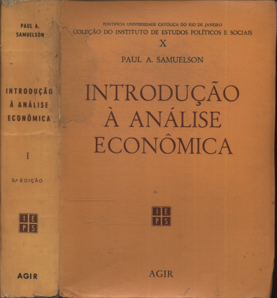 Introdução À Análise Econômica (em 2 Vols)