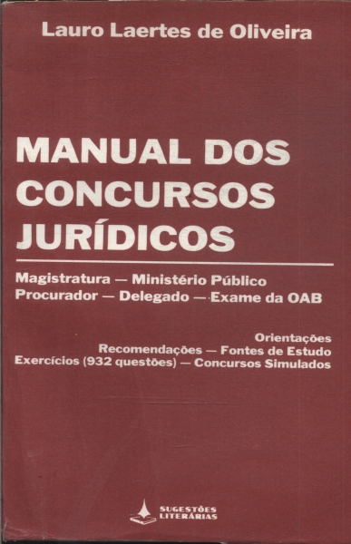 Manual Dos Concursos Jurídicos