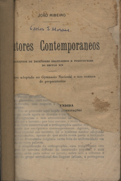 Autores Contemporâneos