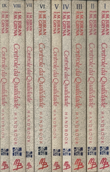 Controle De Qualidade (em 9 Vols)