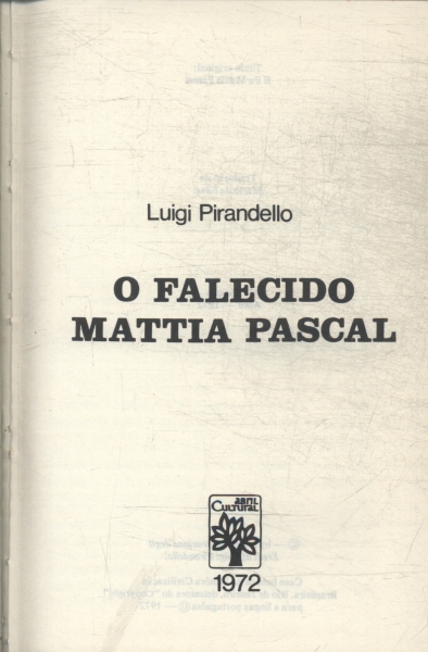 O Falecido Mattia Pascal