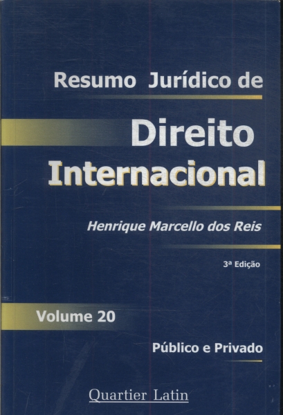 Resumo Jurídico De Direito Internacional Vol 20 (2007)