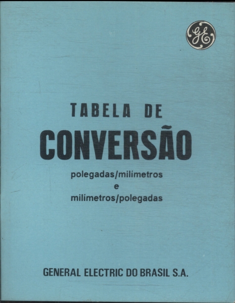 Tabela De Conversão