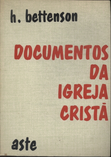 Documentos Da Igreja Cristã