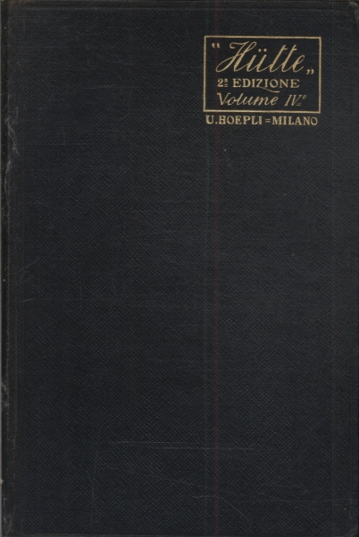 Manuale Enciclopedico Della Ingegneria Moderna Vol 4
