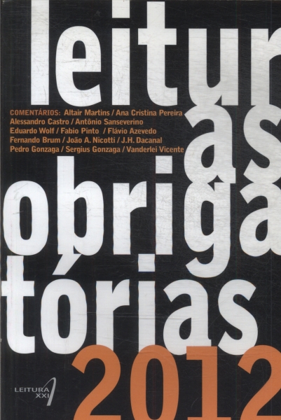 Leituras Obrigatórias Ufrgs 2012