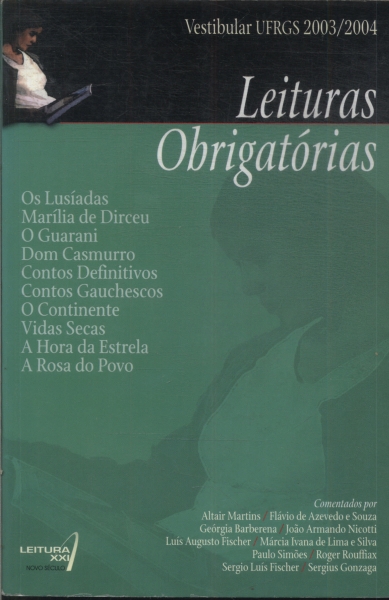 Leituras Obrigatórias Vestibular Ufrgs 2003-2004