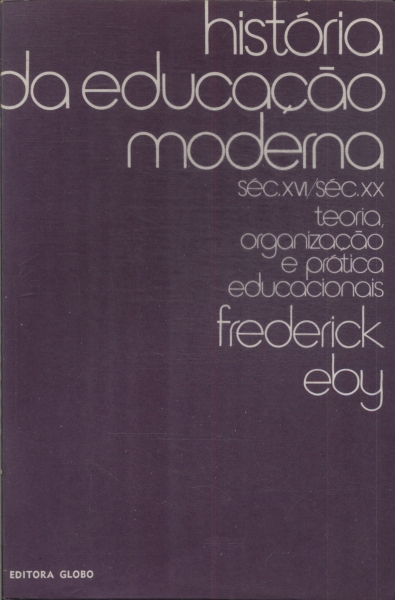 História Da Educação Moderna