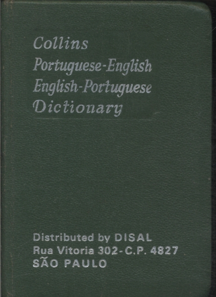 Collins Portuguese-english English-portuguese Dictionary (1972)